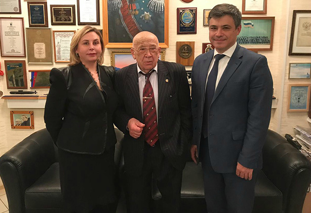 ВОК посетил председатель Комитета Госдумы РФ по охране здоровья Дмитрий Морозов